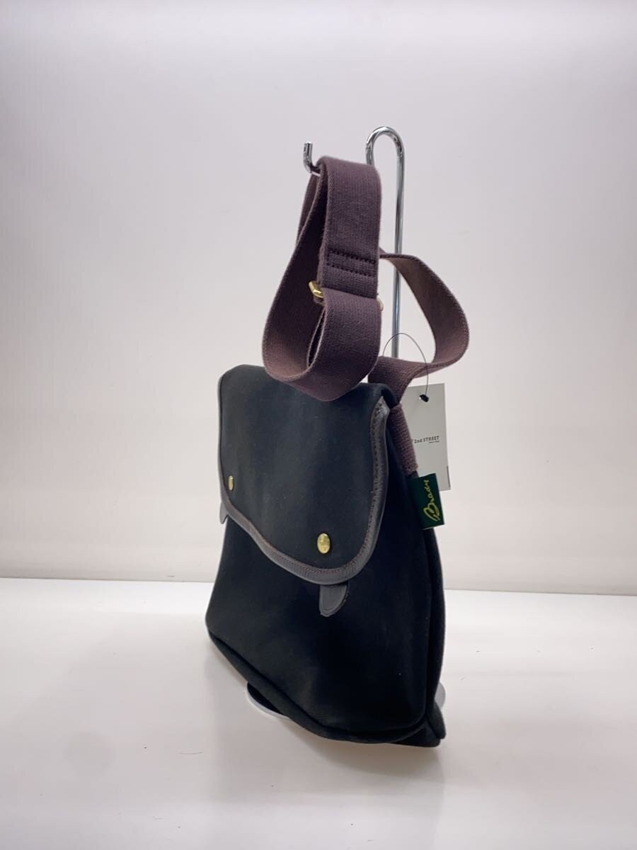 BRADY Shoulder Bag, Canvas, Black, brady32-bbl-02