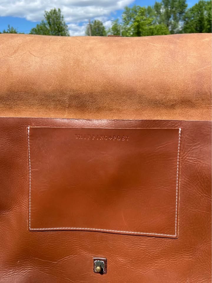 Men’s Whipping Post WP Standard Large Vintage Leather Messenger Bag