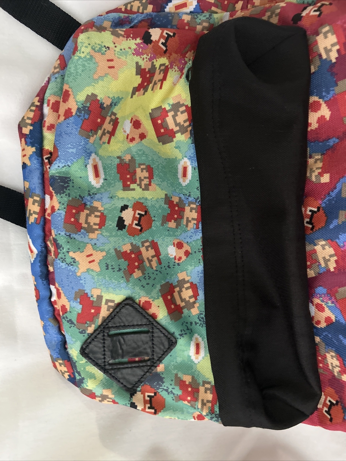 Vans Nintendo Super Mario Bros Backpack 8 Bit Print