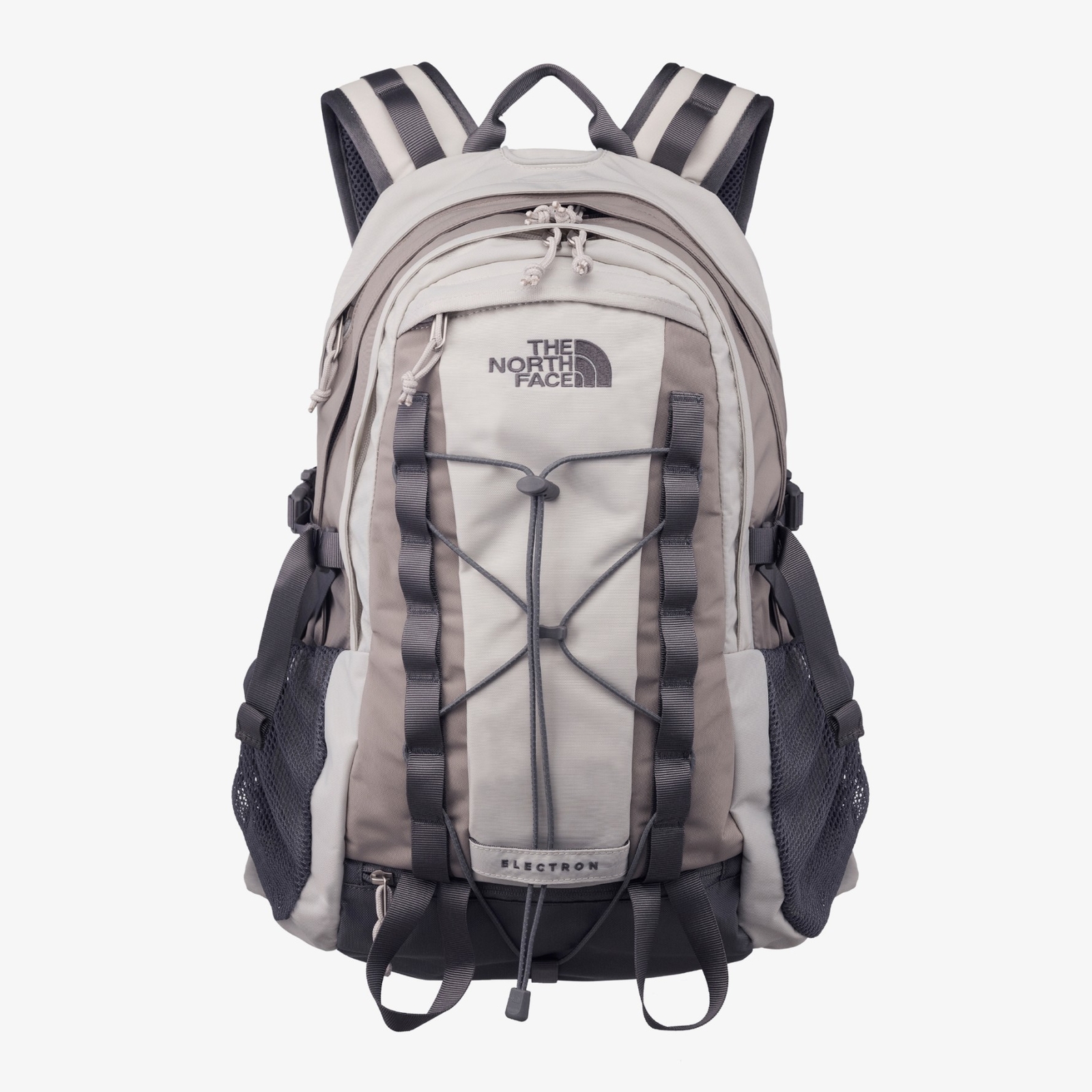 New THE NORTH FACE MENS ELECTRON BACKPACK 30Liter NM2DR06L WHITE SAND TAKSE