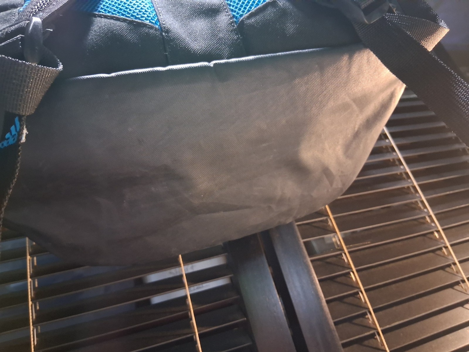 Adidas Backpack Black and Blue School Gym Travel (NEW)