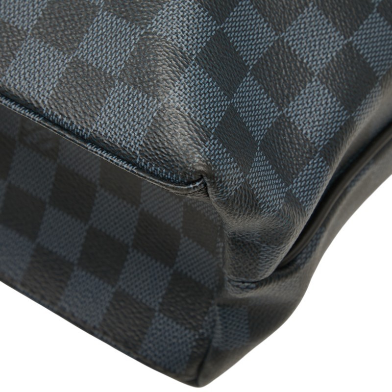 Louis Vuitton Damier Cobalt Newport Backpack Rucksack Black Navy Men’s Bag