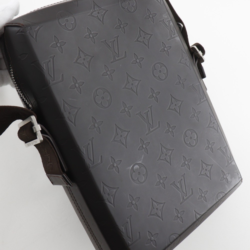 LOUIS VUITTON Bobby Shoulder Bag M46520 Cafe Brown Monogram grass leather mens