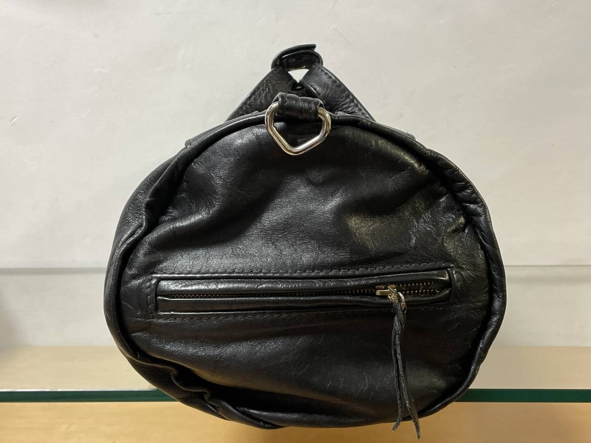 Used Langlitz Leathers Regular Travel Bag L 45cm W 25cm D 25cm Size Very Rare