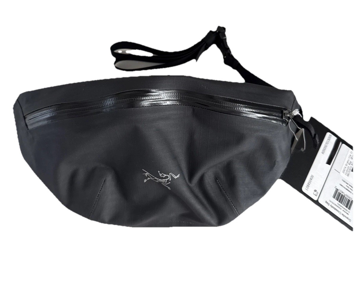 Arc’teryx Granville Crossbody Bag Black 3L Water Resistant Shoulder Pack NWT