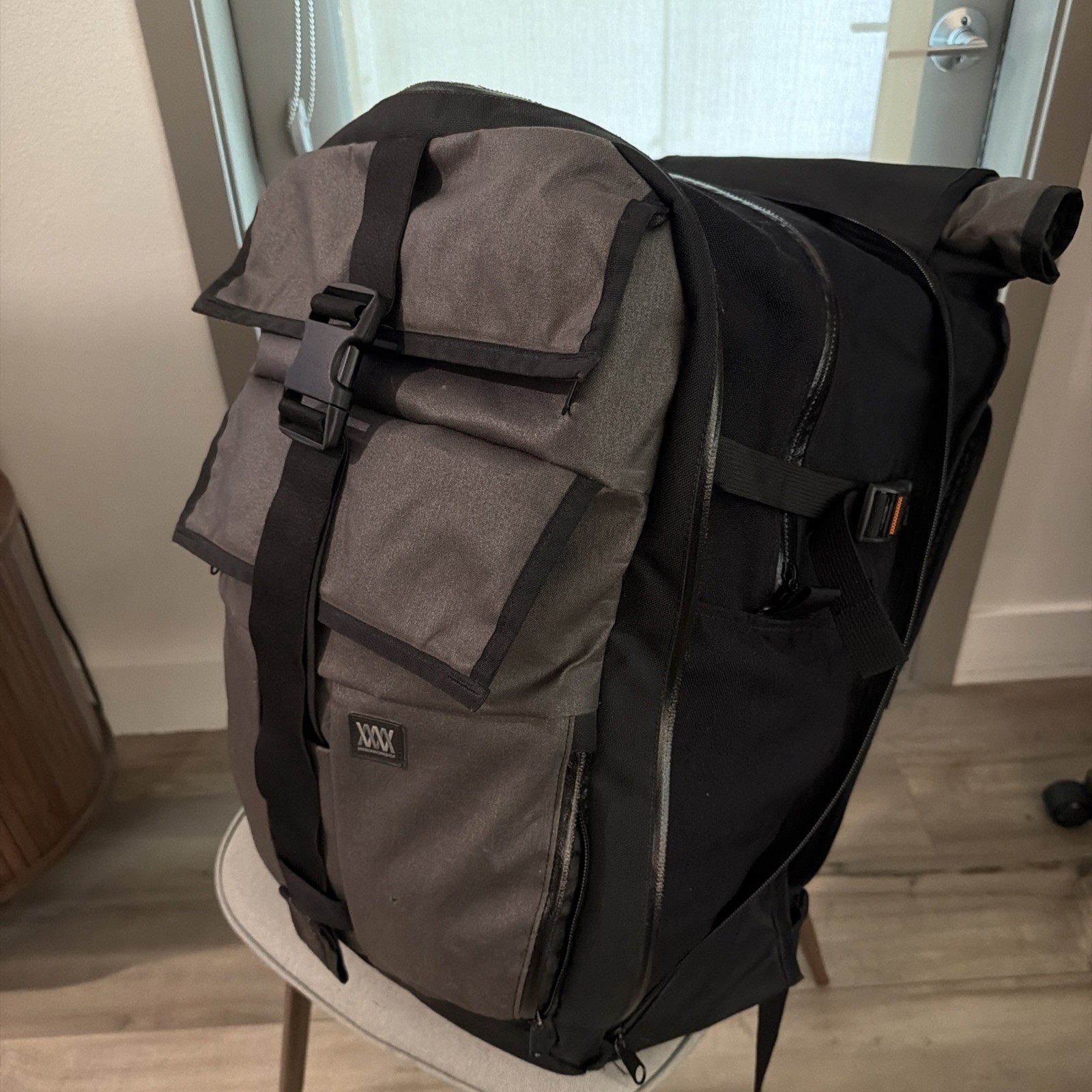 Mission Workshop Vandal 29L-65L Expandable Cargo Backpack Charcoal grey