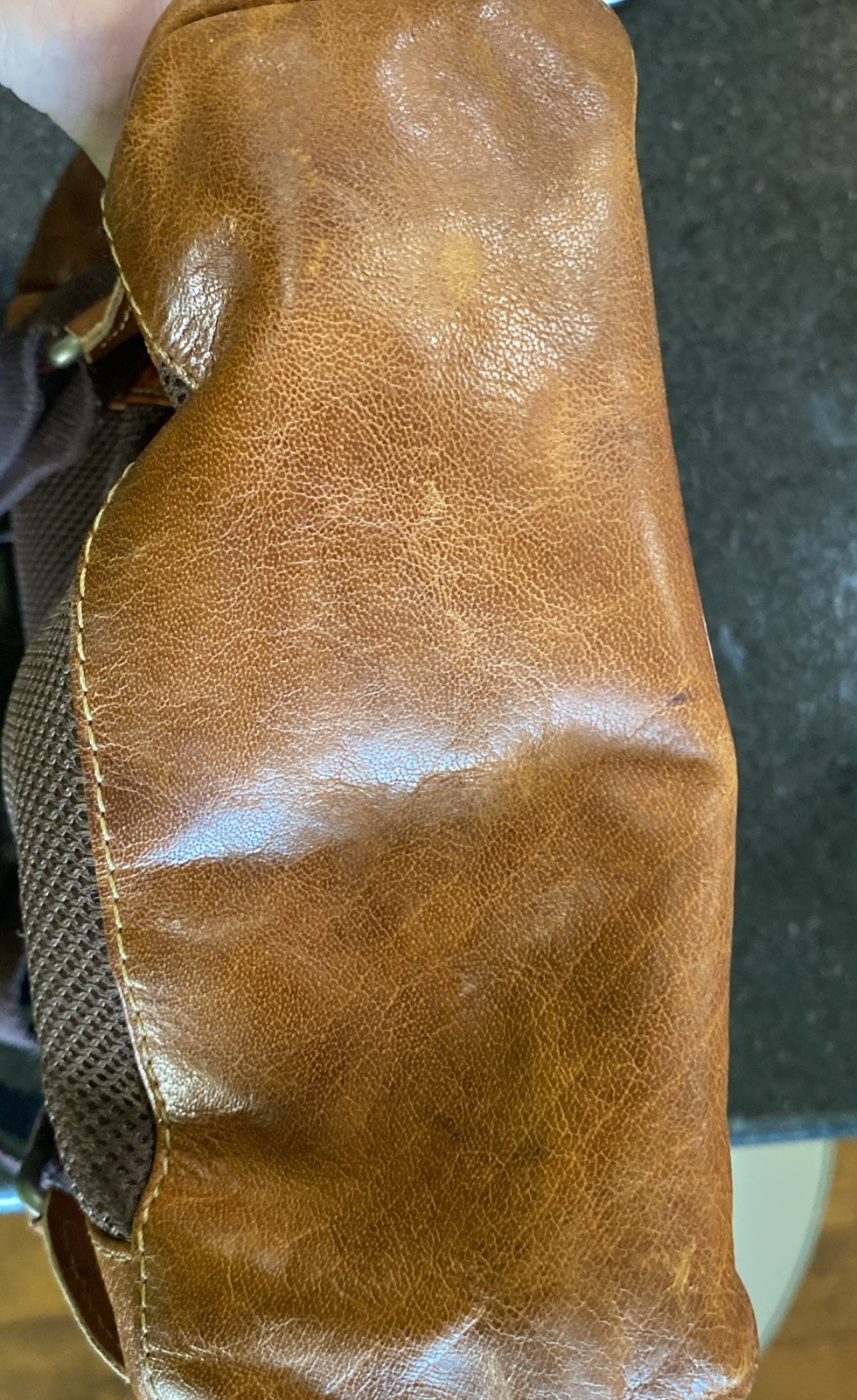 Jack Georges Convertible Backpack Crossbody Voyager Buffalo Leather