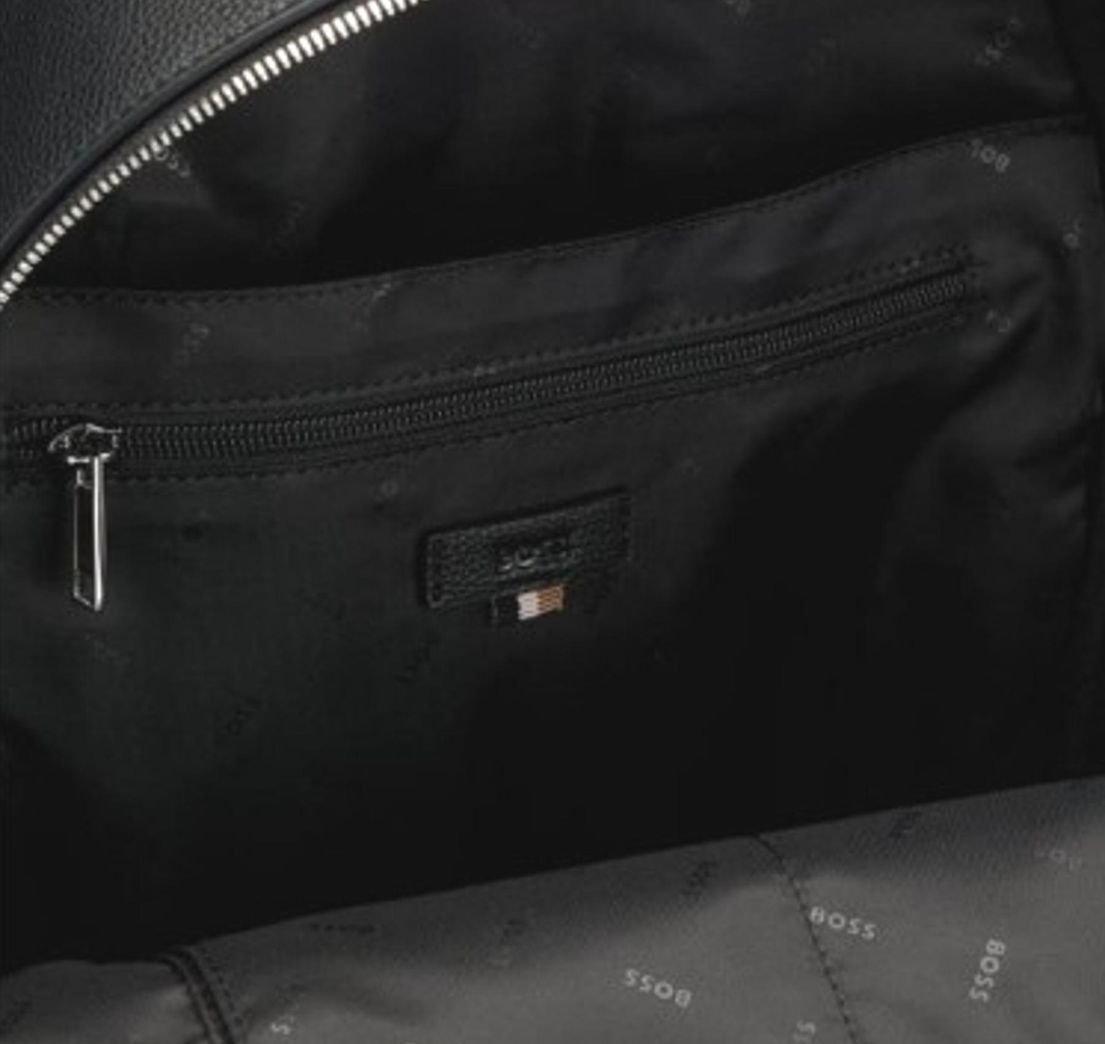 Boss men’s backpack Ray 50536499 artificial leather black