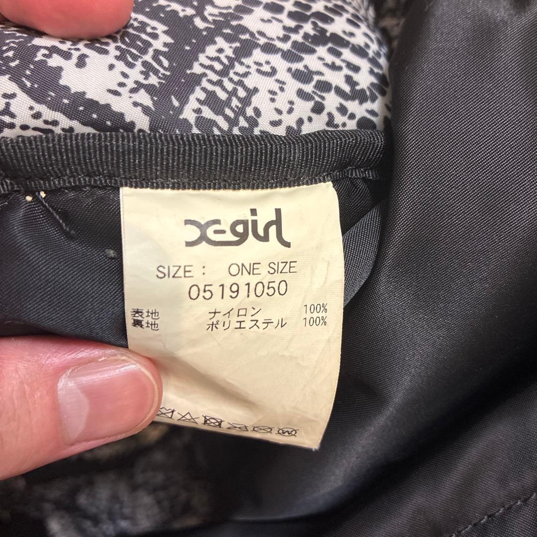 Authentic Porter x-girl Collaboration Backpack Black 30cm 42cm 13cm Damage Noted