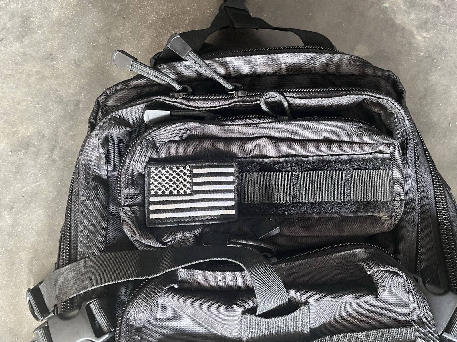 Seibertron Tactical Series Large Backpack Black Military Outdoor Hunting EUC