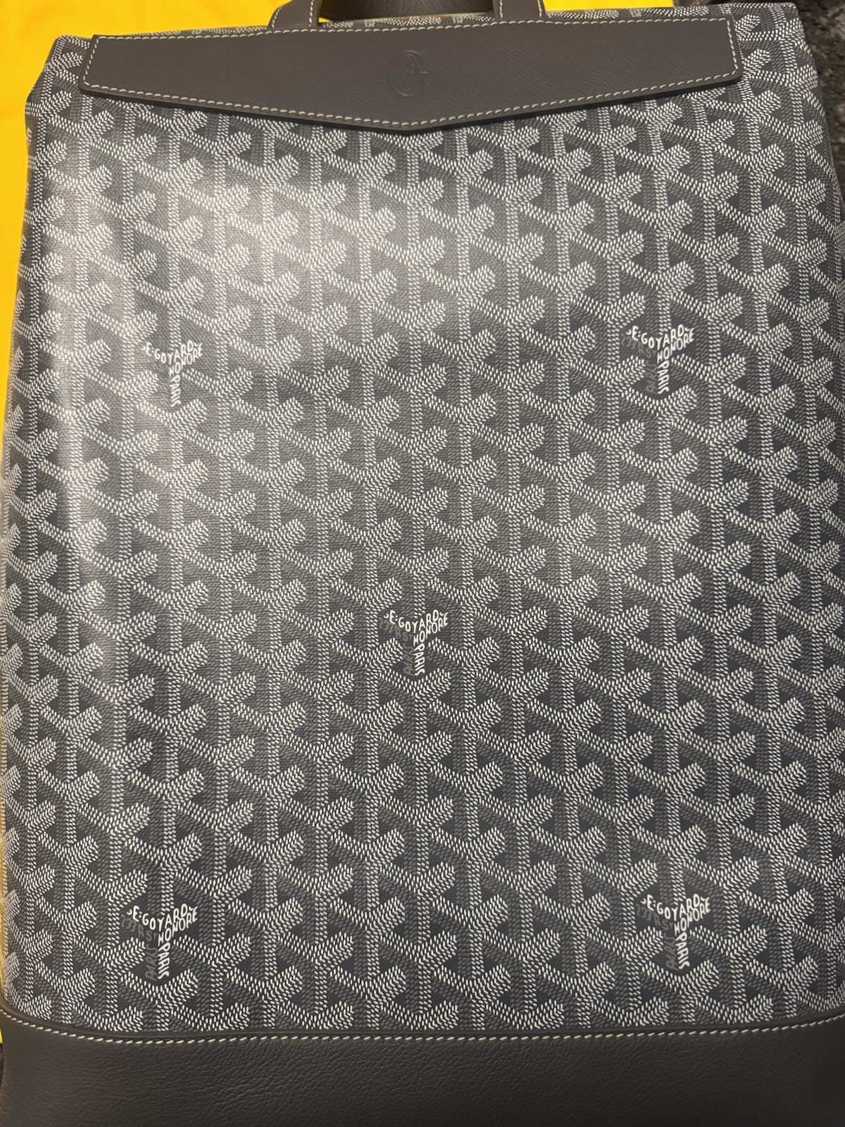 Grey Goyard Cisalpin Backpack