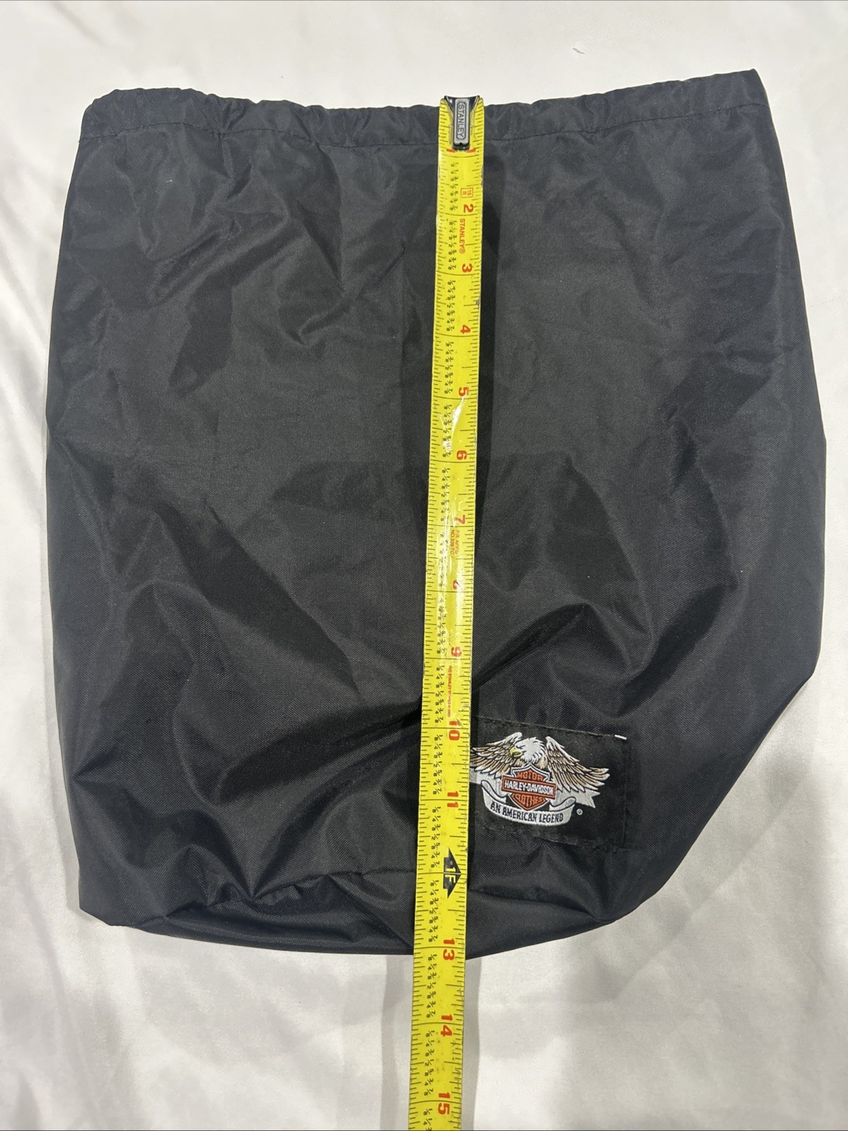 Harley-Davidson MotorCycles Adult String Travel Bag 13” X 12”