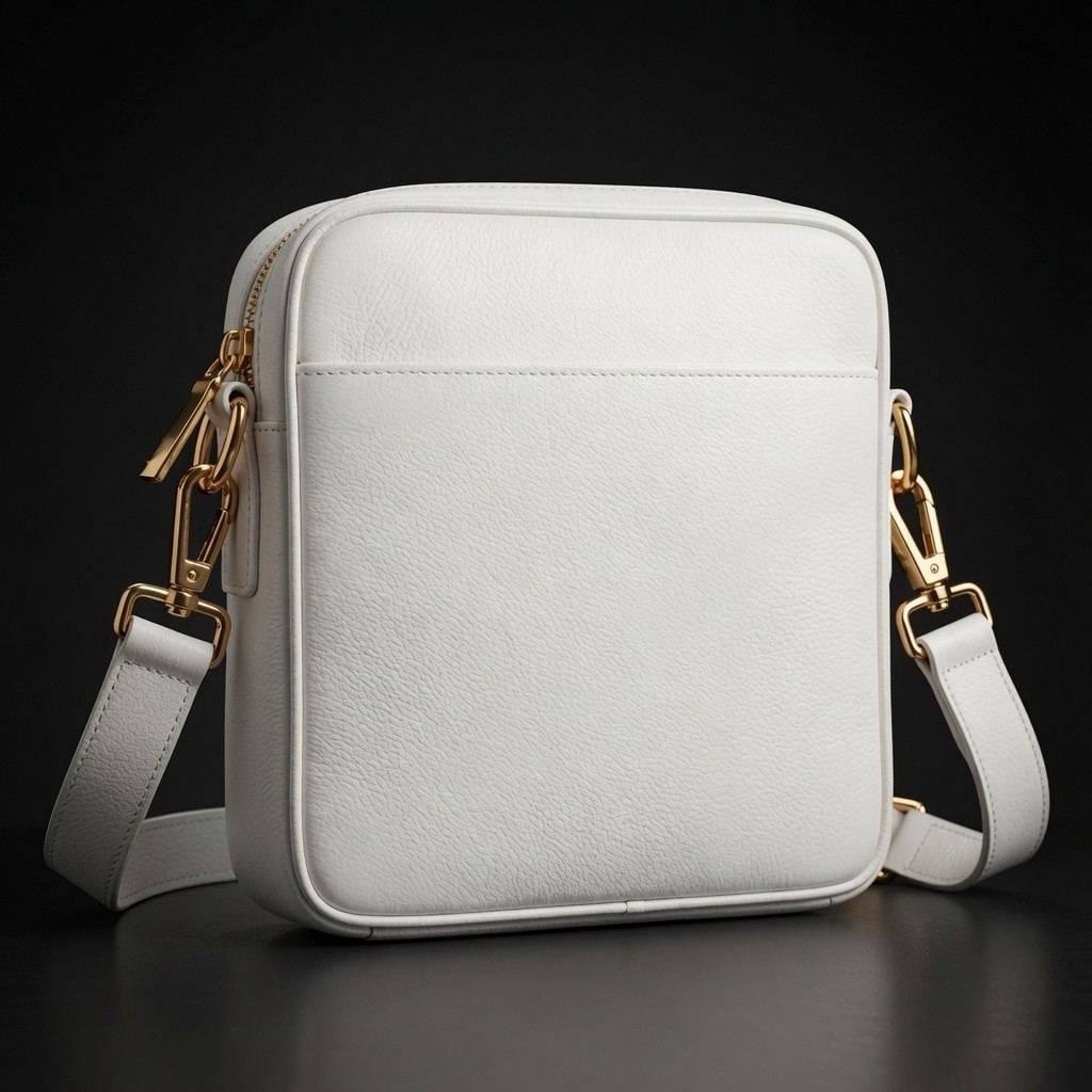 Premium Personalized Leather Crossbodyl Sling Bag – Stylish Mens Trave Messenger