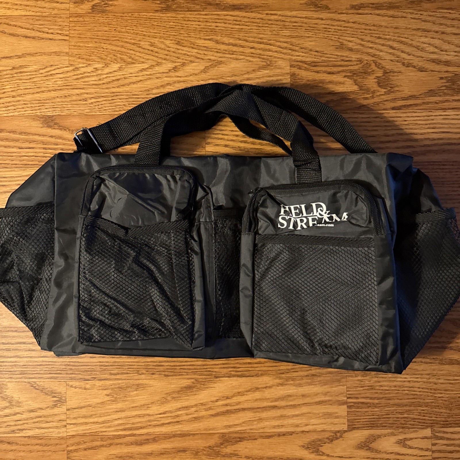 Field & Stream Nylon Black Duffle Bag 15″ X 9.5″