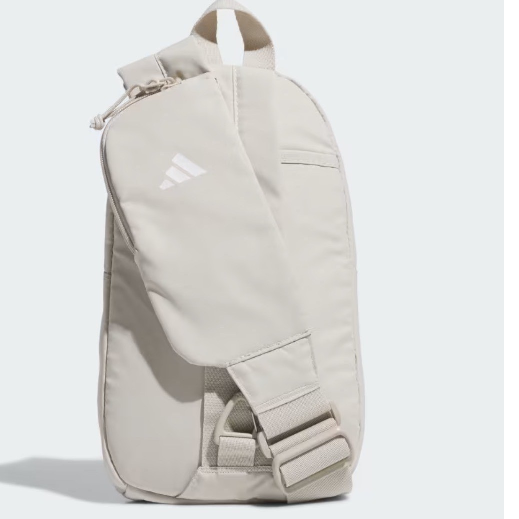 Adidas Essentials 2 Sling Crossbody Bag Alumina Beige Grey 5156410 NWT