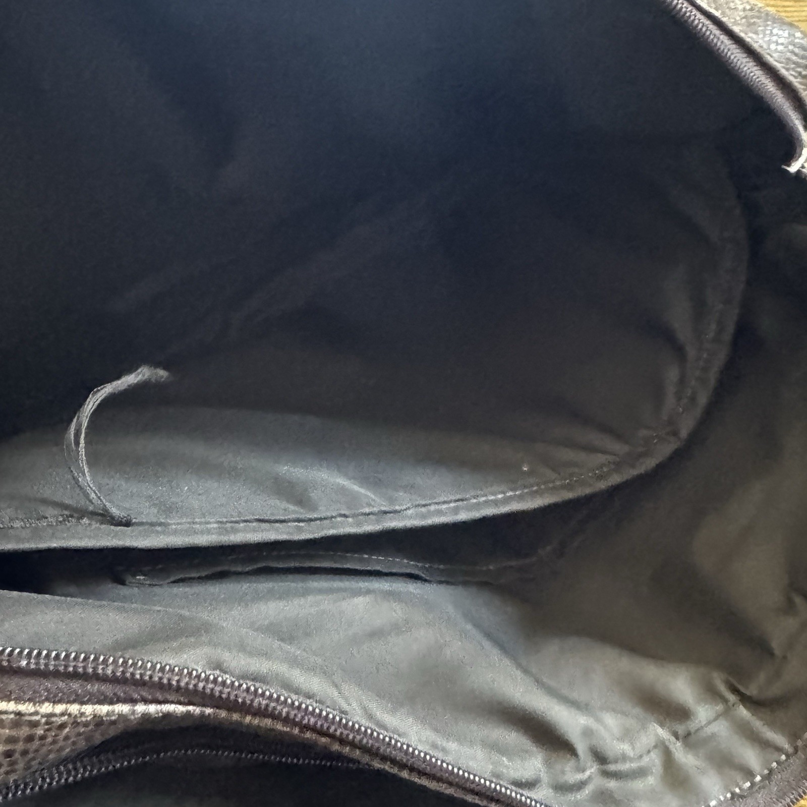 Fossil estate document Leather Trim Bag Tan Brown