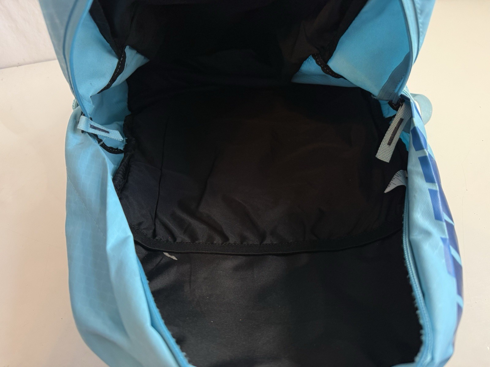 NIKE Max Air Blue Green Backpack Adjustable Straps 20” School Hiking