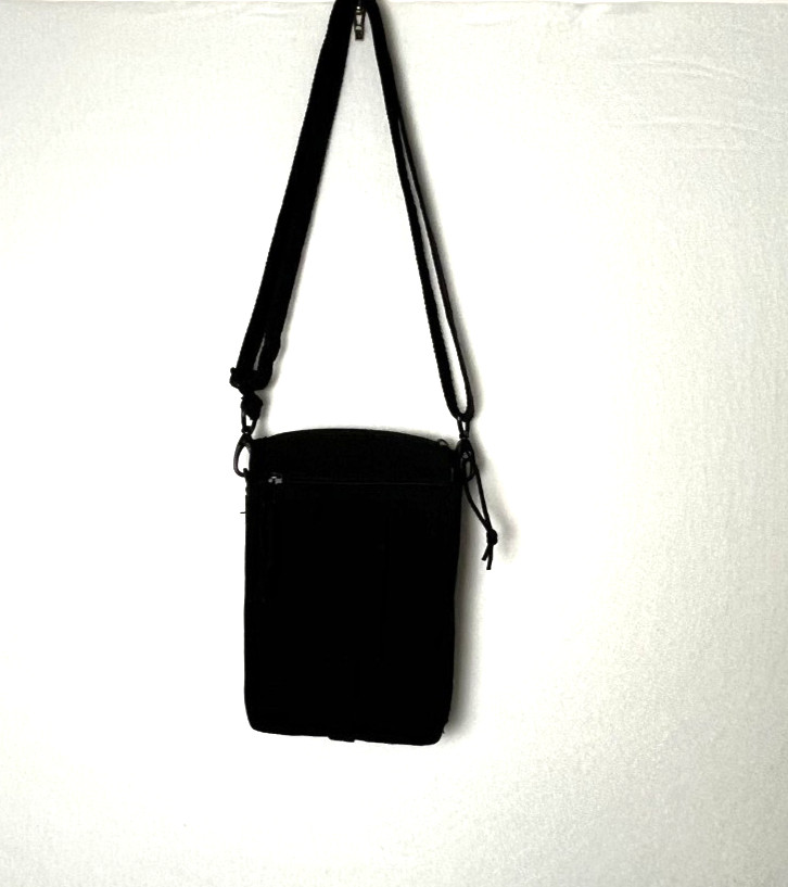 Rothco Heavyweight Canvas Travel Portfolio Bag Black Rugged Adjustable Crossbody