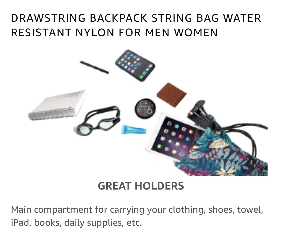 WANDF Drawstring Backpack