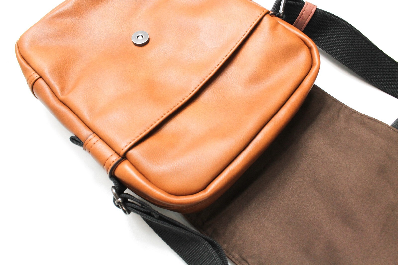 CAMEL ACTIVE Bag Men’s ONE SIZE Crossbody Adjustable Strap Coated Brown
