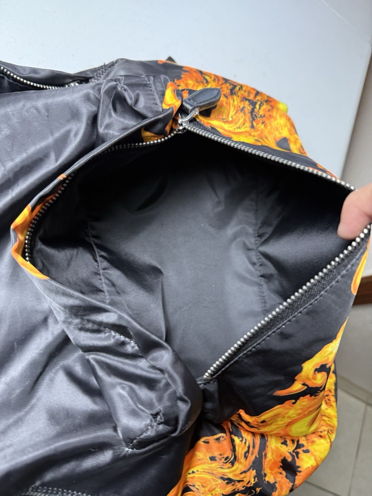 Givenchy Leather Trimmed Flame Backpack – Black Backpacks flaws in pictures beat