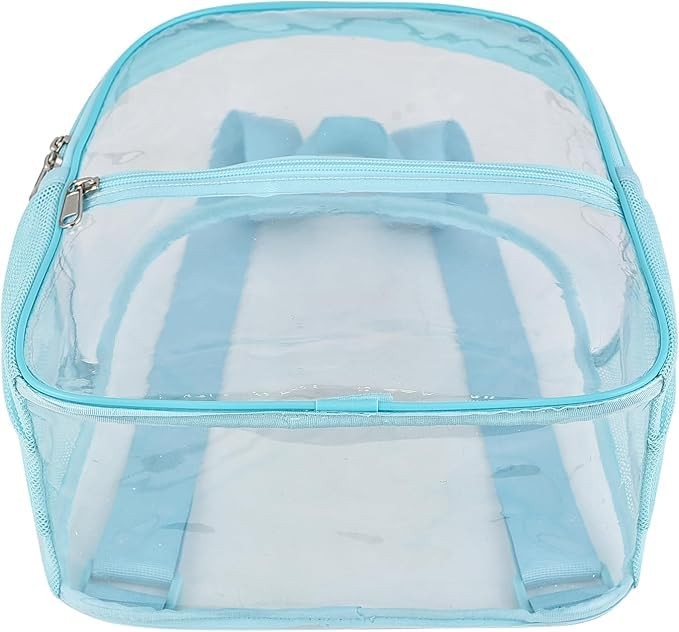 Small Clear Backpack for Stadium Events Stadium Backpack Waterproof 12x6x12 C…