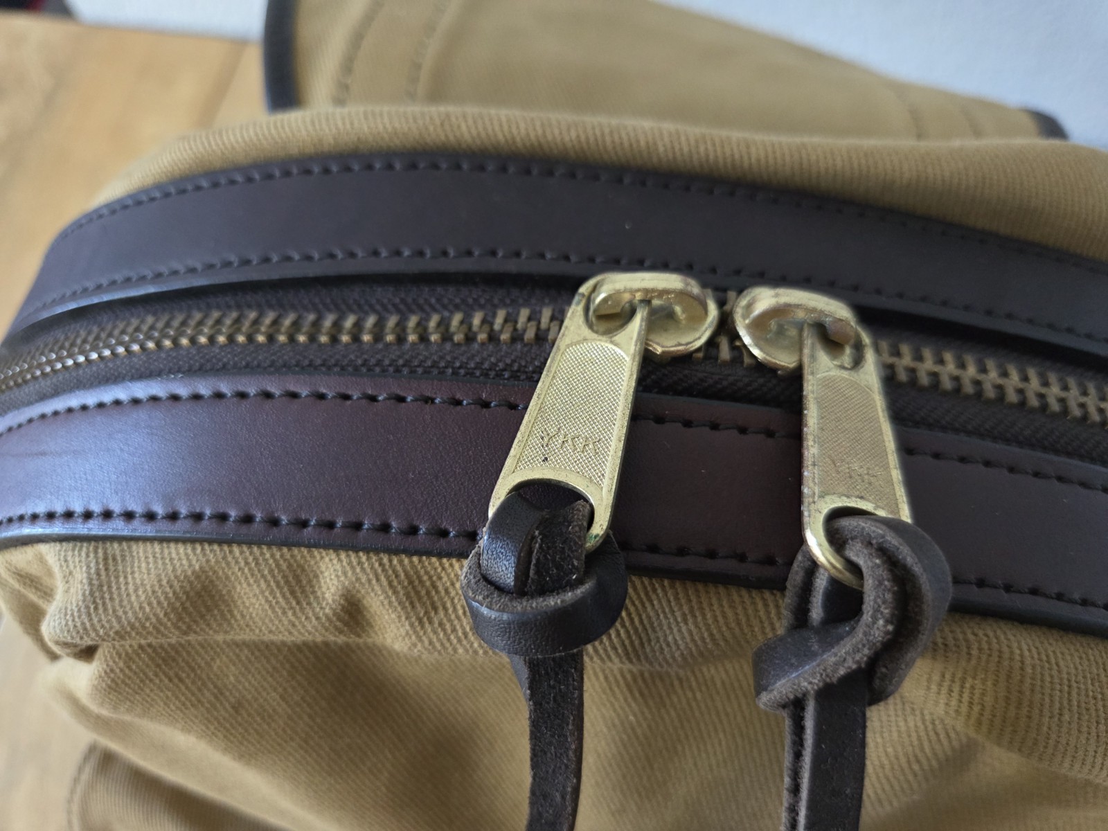 Filson Rugged Twill Rucksack | YKK Era | Tan | Made in USA | Discontinued