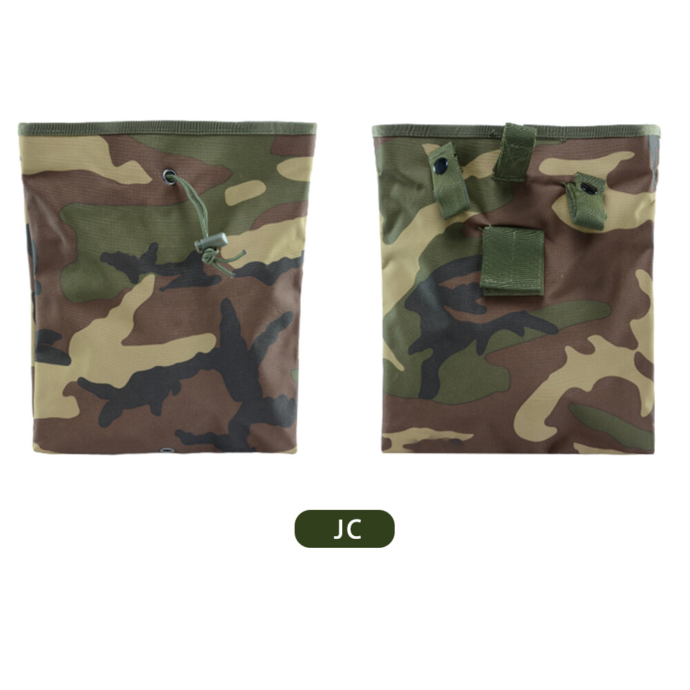 Tactical Molle Dump Pouch Foldable Drawstring Storage Bag Pouch Utility Pouch