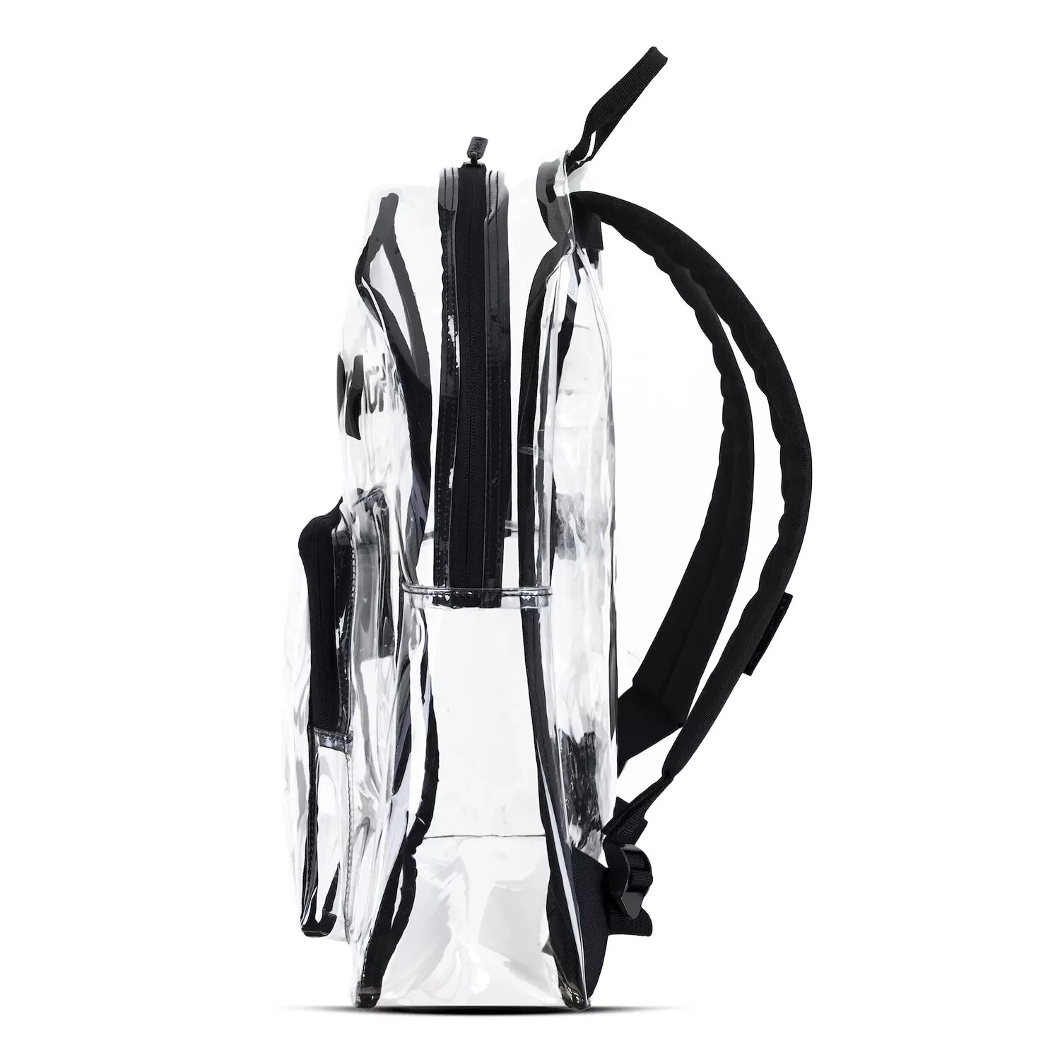 Hurley Aurora BLACK Transparent Daypack Unisex School Backpack 9A7369 NEW $55