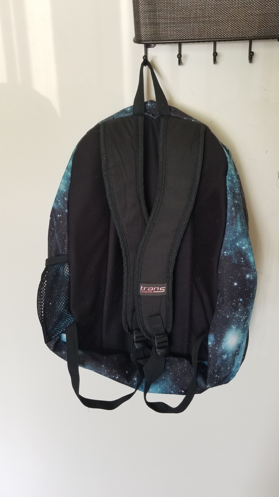 JanSport Trans SuperMax Backpack Laptop Sleeve Cosmos Galaxy Space Blue JS00TM60