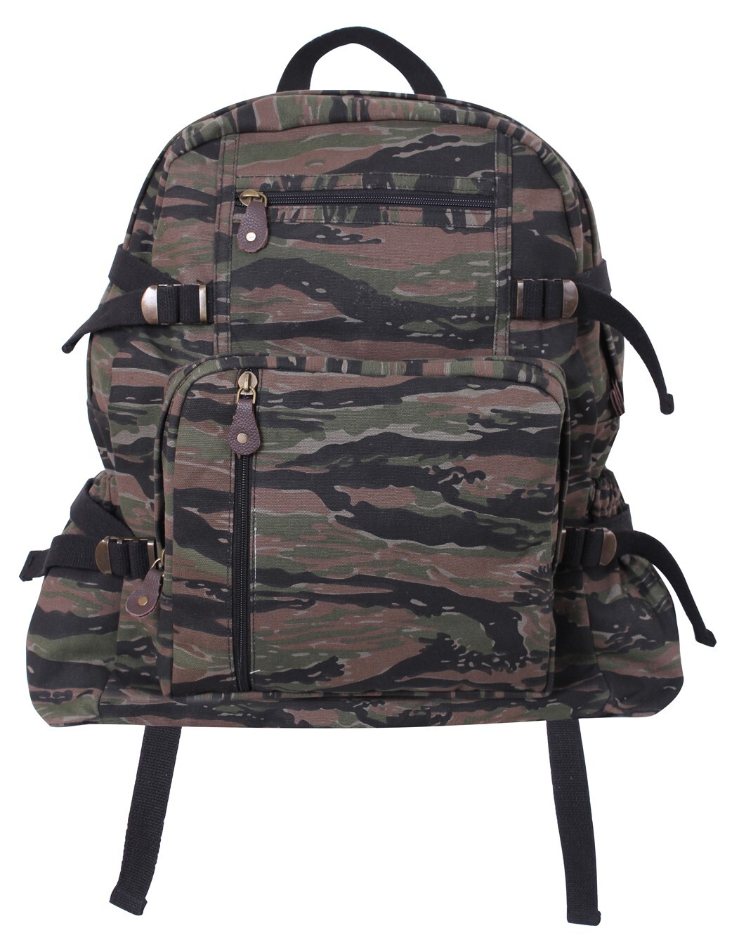 Rothco Jumbo Vintage Canvas Backpack – Tiger Stripe Camo