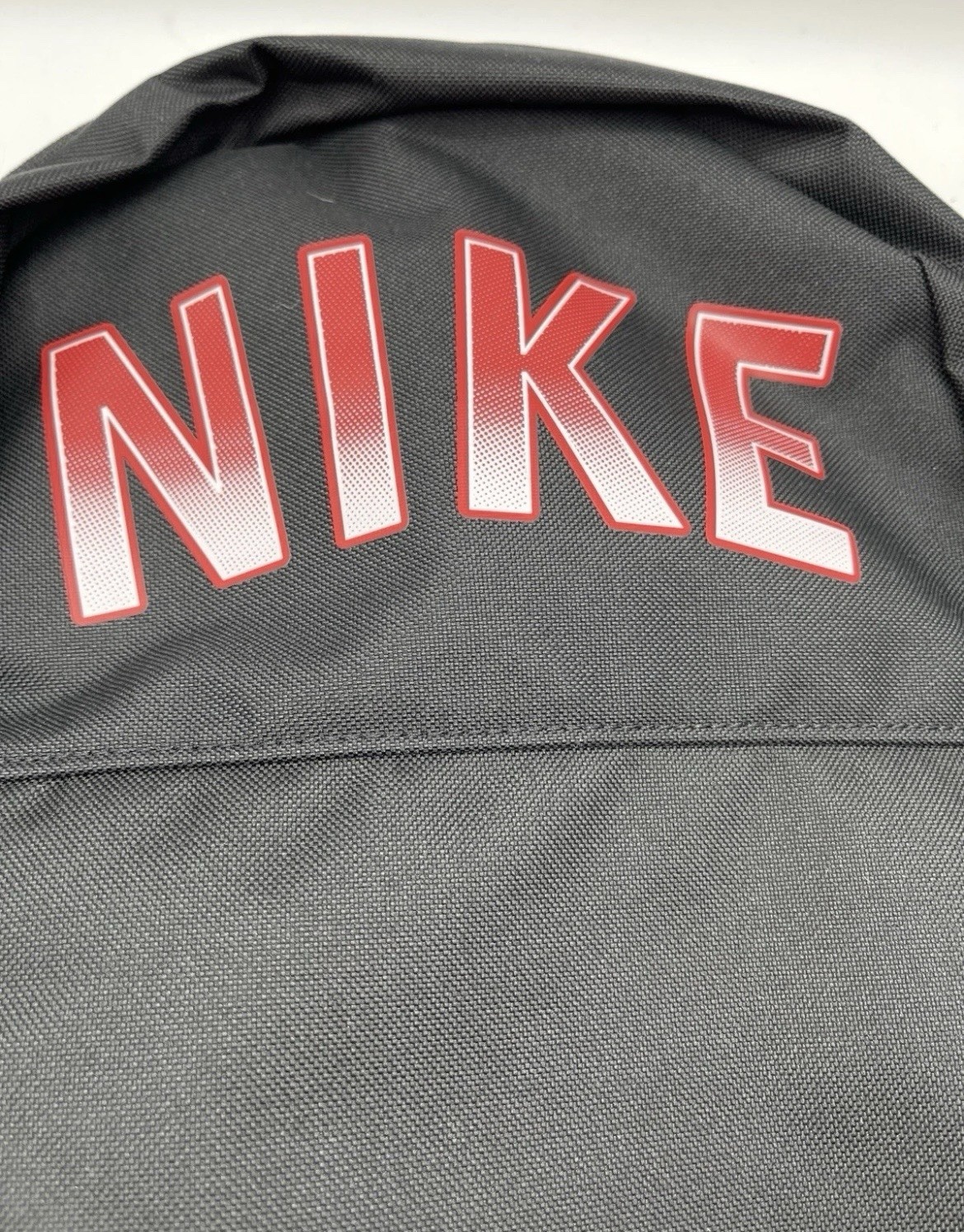 New Nike Elemental Backpack Black And Red Logo Anthracite FNO956-010 Bag