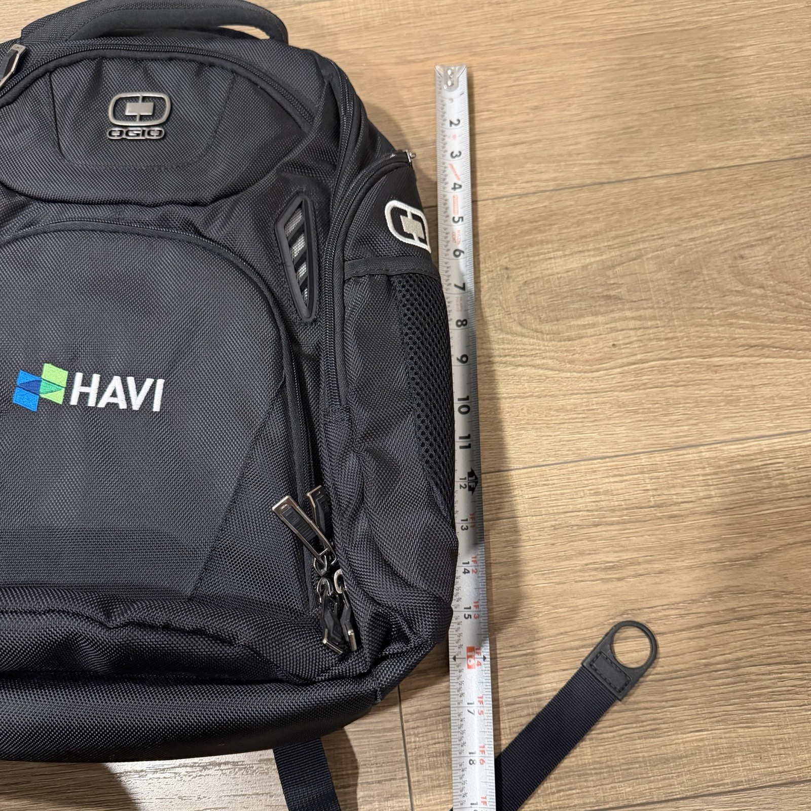 ogio backpack Black With HAVI Logo , New Without Tag