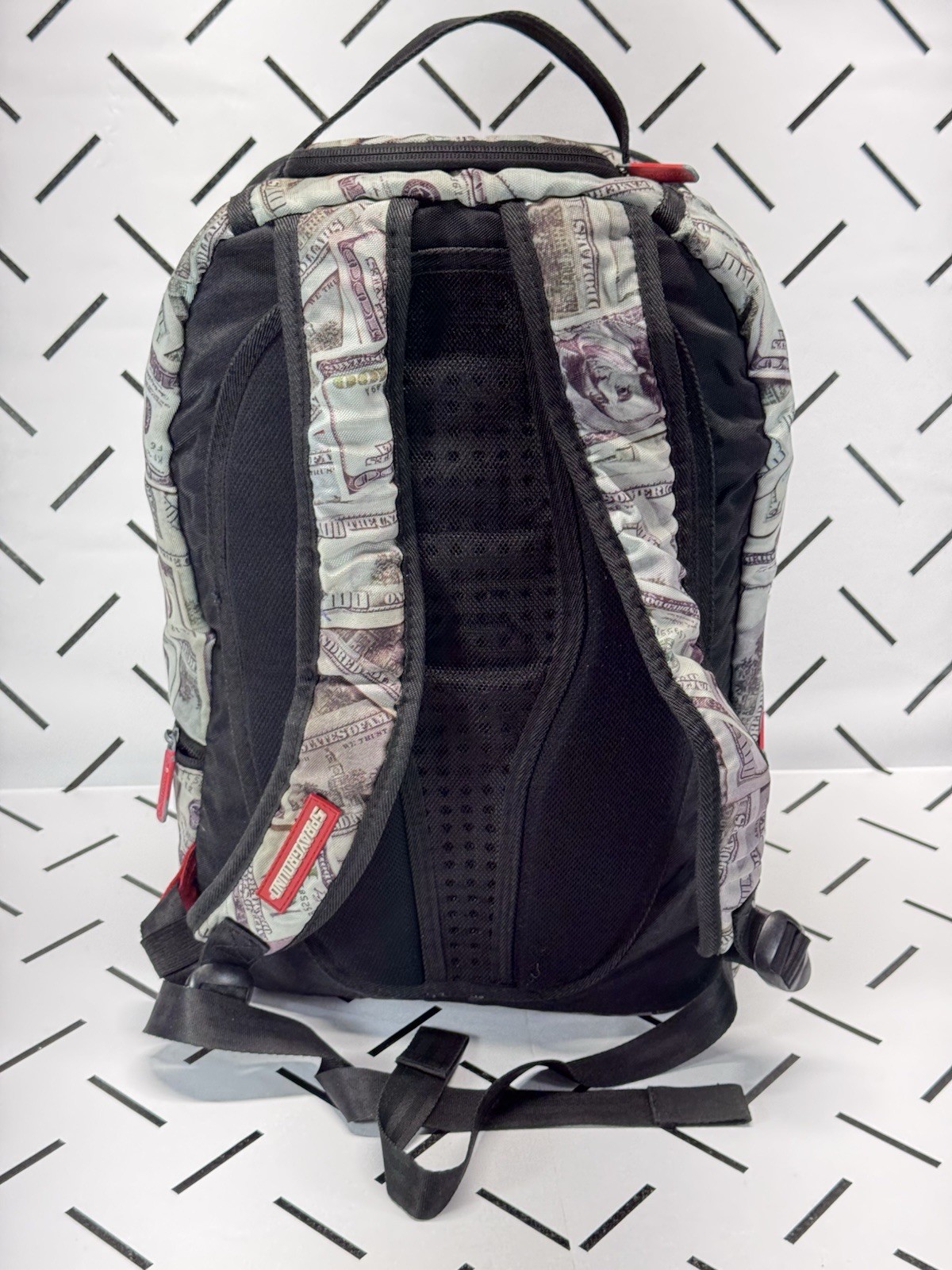 Rare 2015 SPRAYGROUND Iron Man Raining Money Marvel Backpack