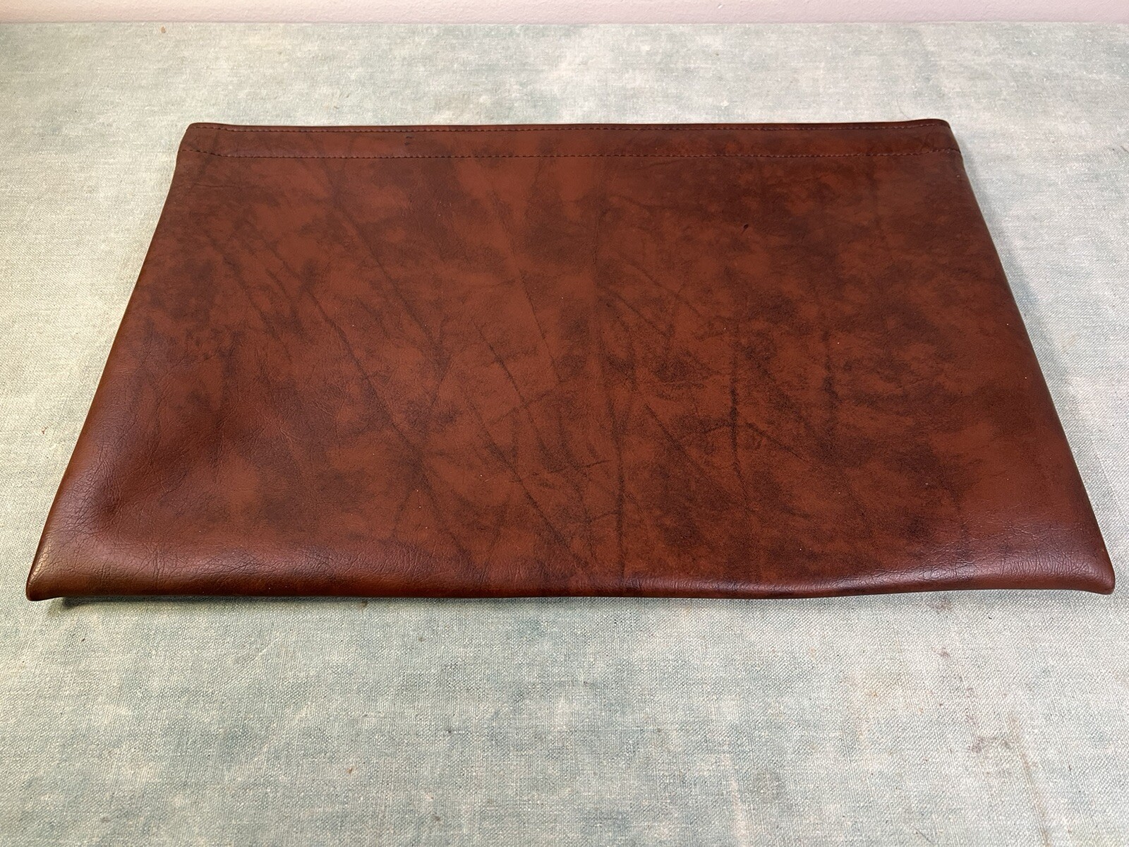 Vintage Easy Open by Hazel – Brown Document Portfolio Holder – Made In USA
