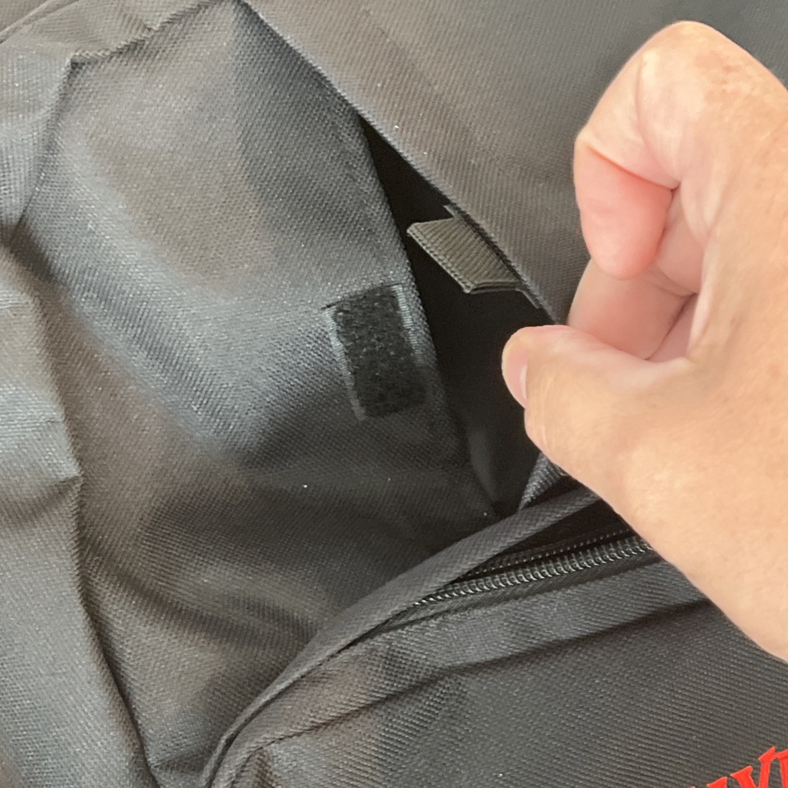Ariat Logo Backpack Bag Black Cordura 2 Strap w/ Cavender’s Embroidered Branding