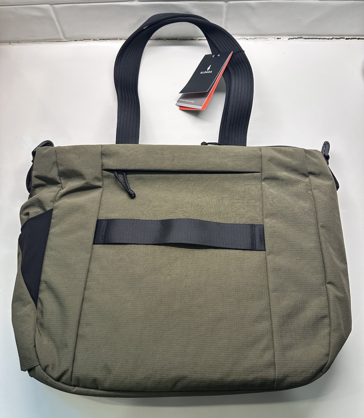 NEW Alpaka Bravo Tote V2 Travel Laptop Bag Army Green Axoflux 600D NWT