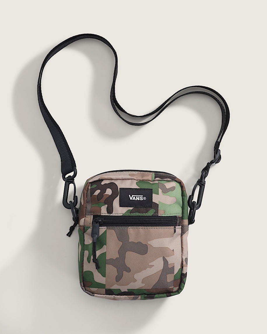 Brand New Vans Bail Shoulder Bag Camo Brown/ Black
