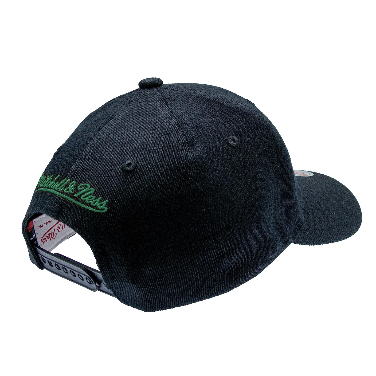 MITCHELL & NESS NBA TEAM LOGO HIGH CROWN SNAPBACK – MILWAUKEE BUCKS