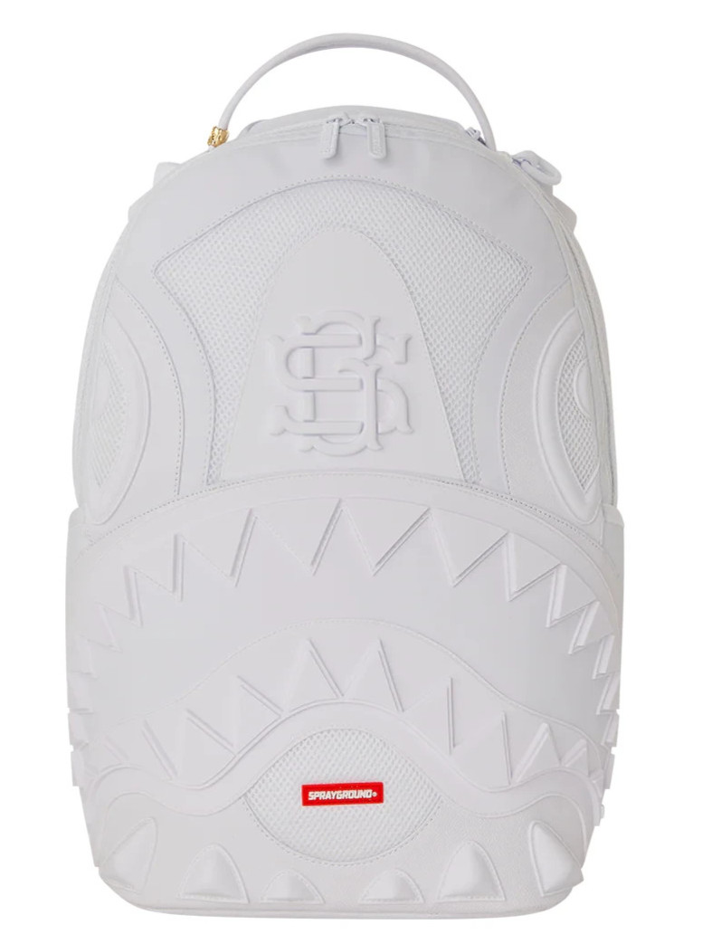 Sprayground ORBITAL HALO Backpack🔥New White Travel Bookbag School Bag