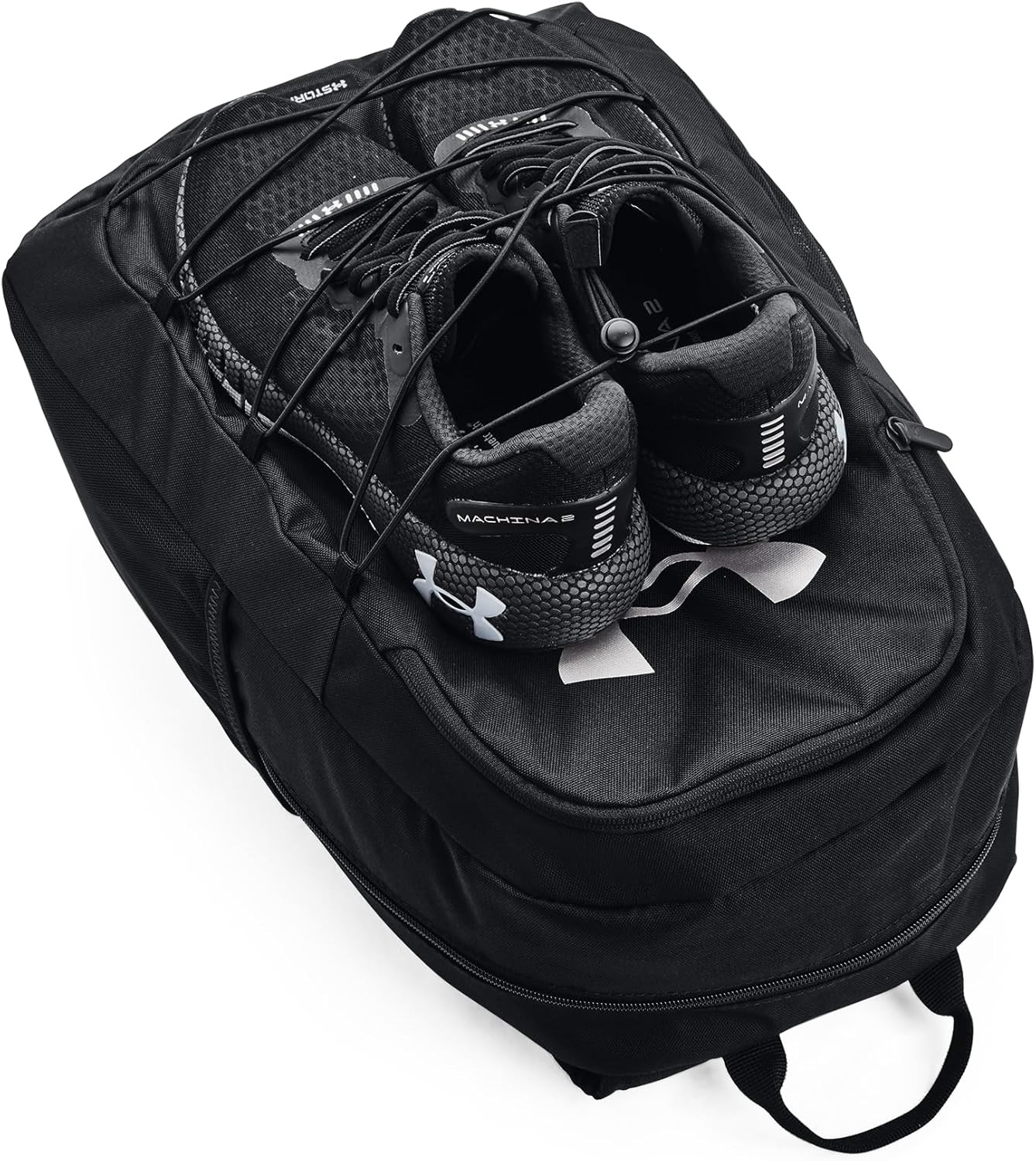 Unisex-Adult Hustle Sport Backpack, Black (001)/Silver, One Size Fits All