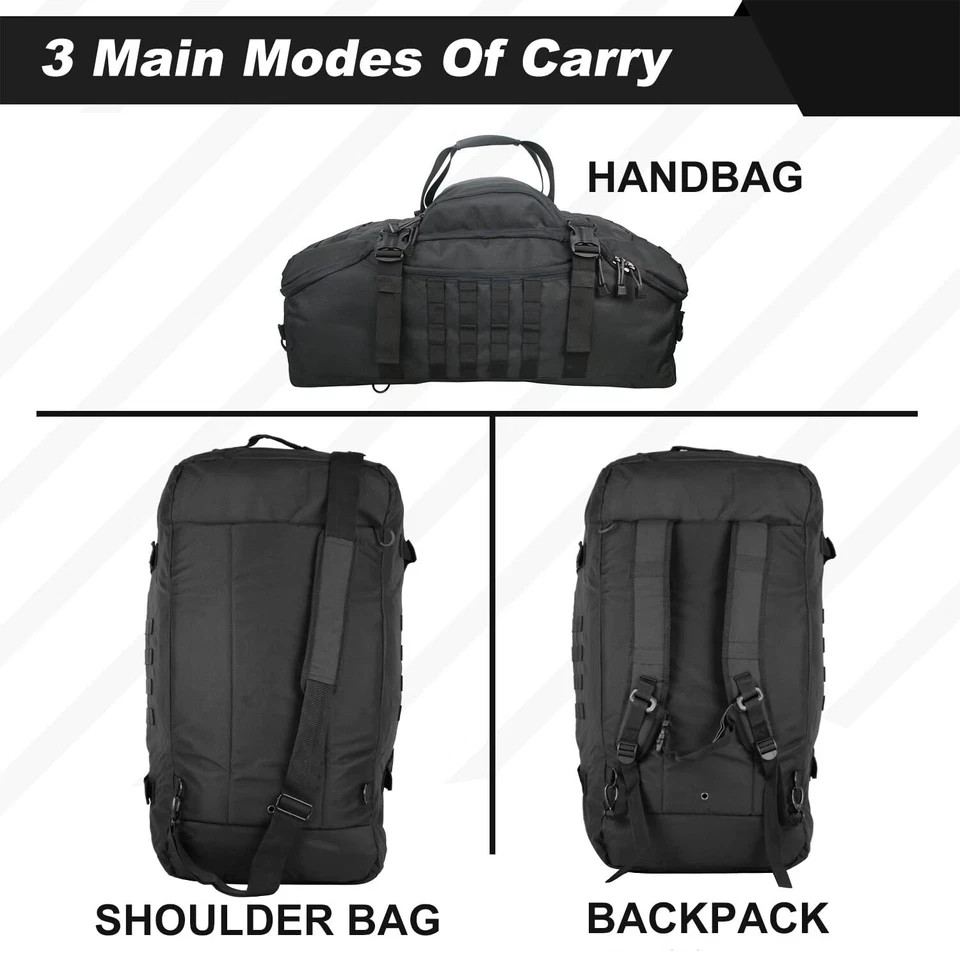 3 In 1 Tactical 30L Military Backpack Ideal for Travel Gym and Deployment