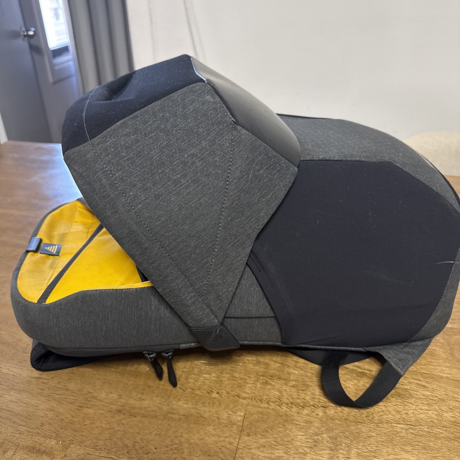 The North Face Access 02 25L Hard Shell Laptop Backpack Blue/Grey Sleek Modern