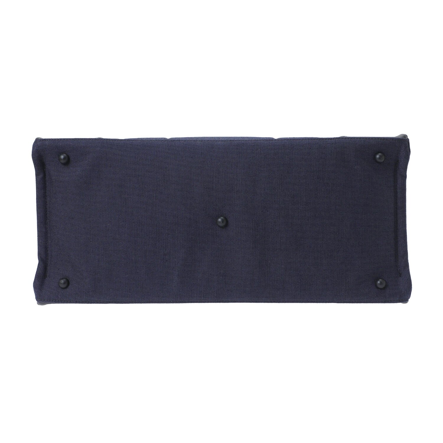 PORTER FORK 2WAY TOTE Shoulder BAG Handbag(L) Navy Padlock Leather