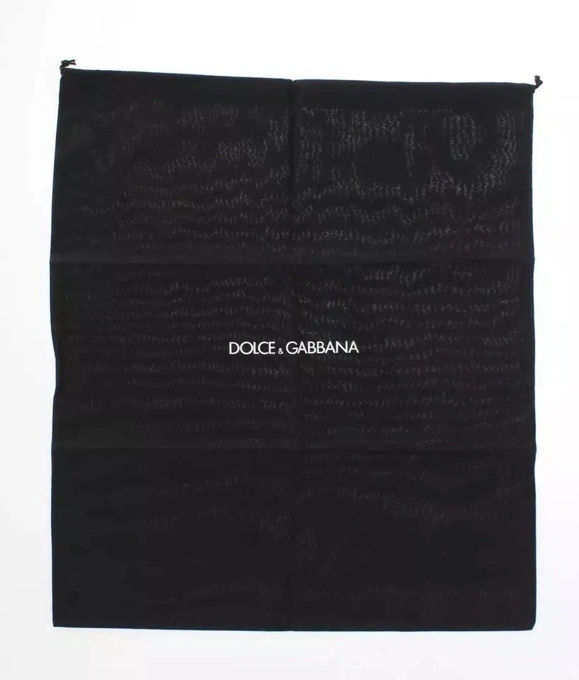 DOLCE & GABBANA Bag Men Black Polyester Panda Stuffed Ecobag Tote Borse 800usd