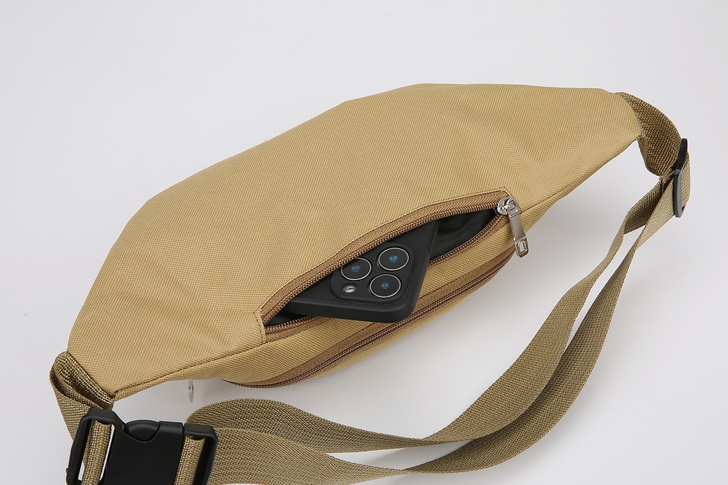 Waterproof Running Belt Fanny Pack Waist Pouch Outdoor Camping Hiking Zip Bag