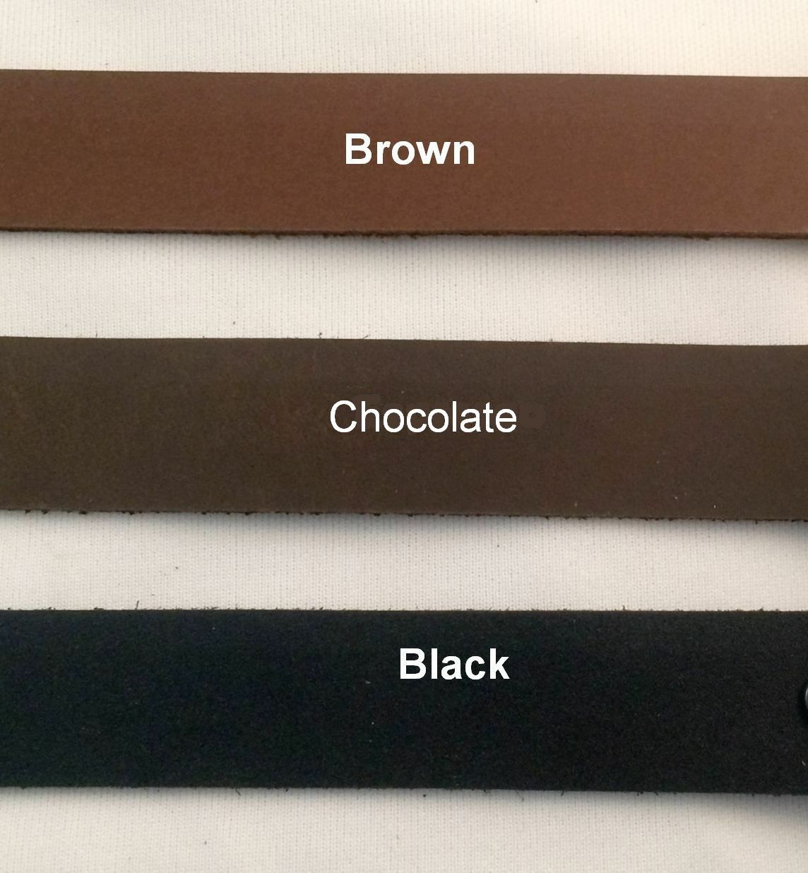 5/8″ Quality Wide Leather Cross Body Purse Bag Strap NEW 5 Lengths 3 Colors New