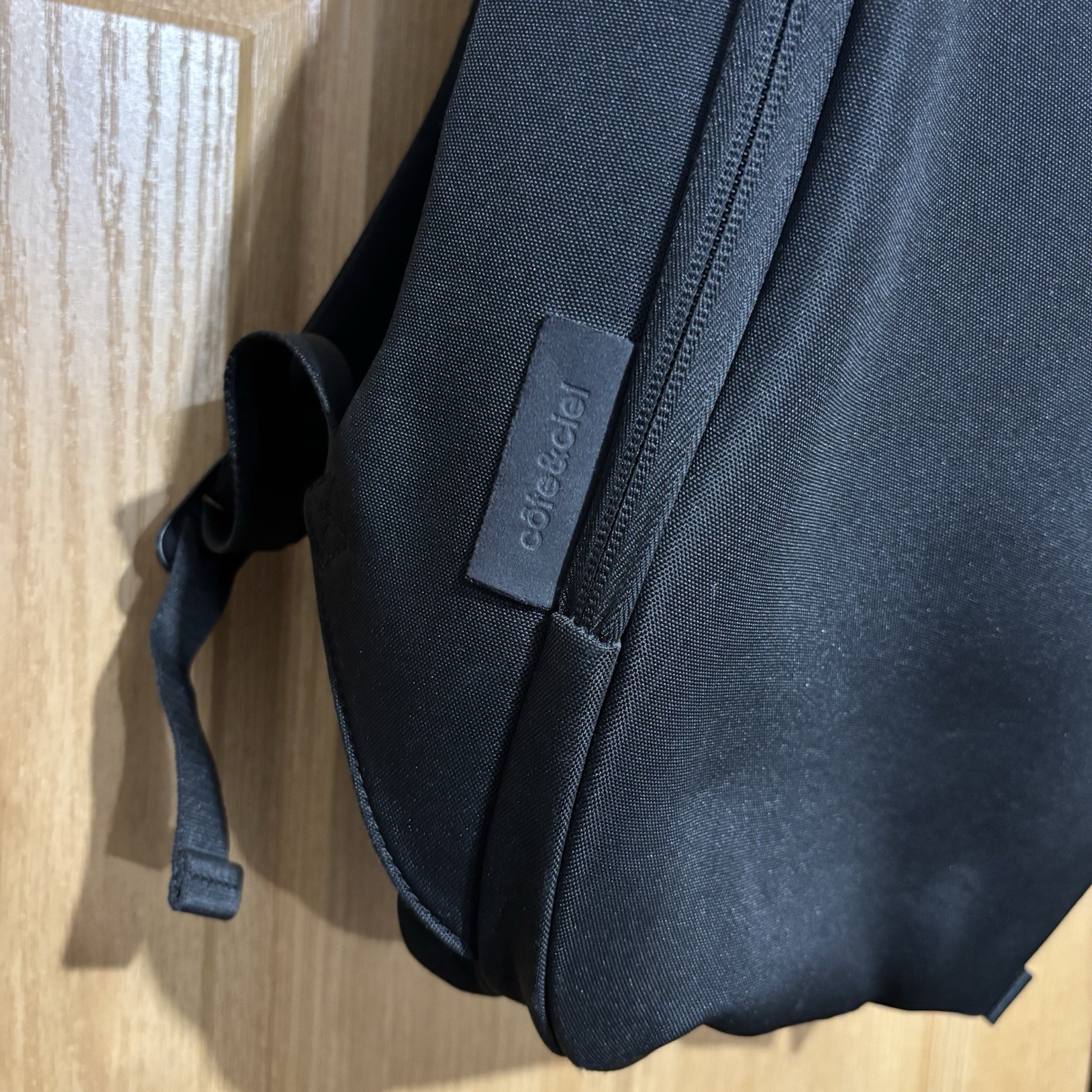 Cote & Ciel Isar S Black Travel Bag Back Rucksack Backpack