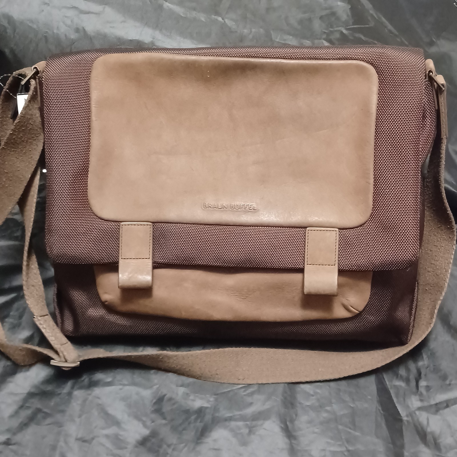Braun Buffel Germany Laptop Briefcase messenger shoulder bag
