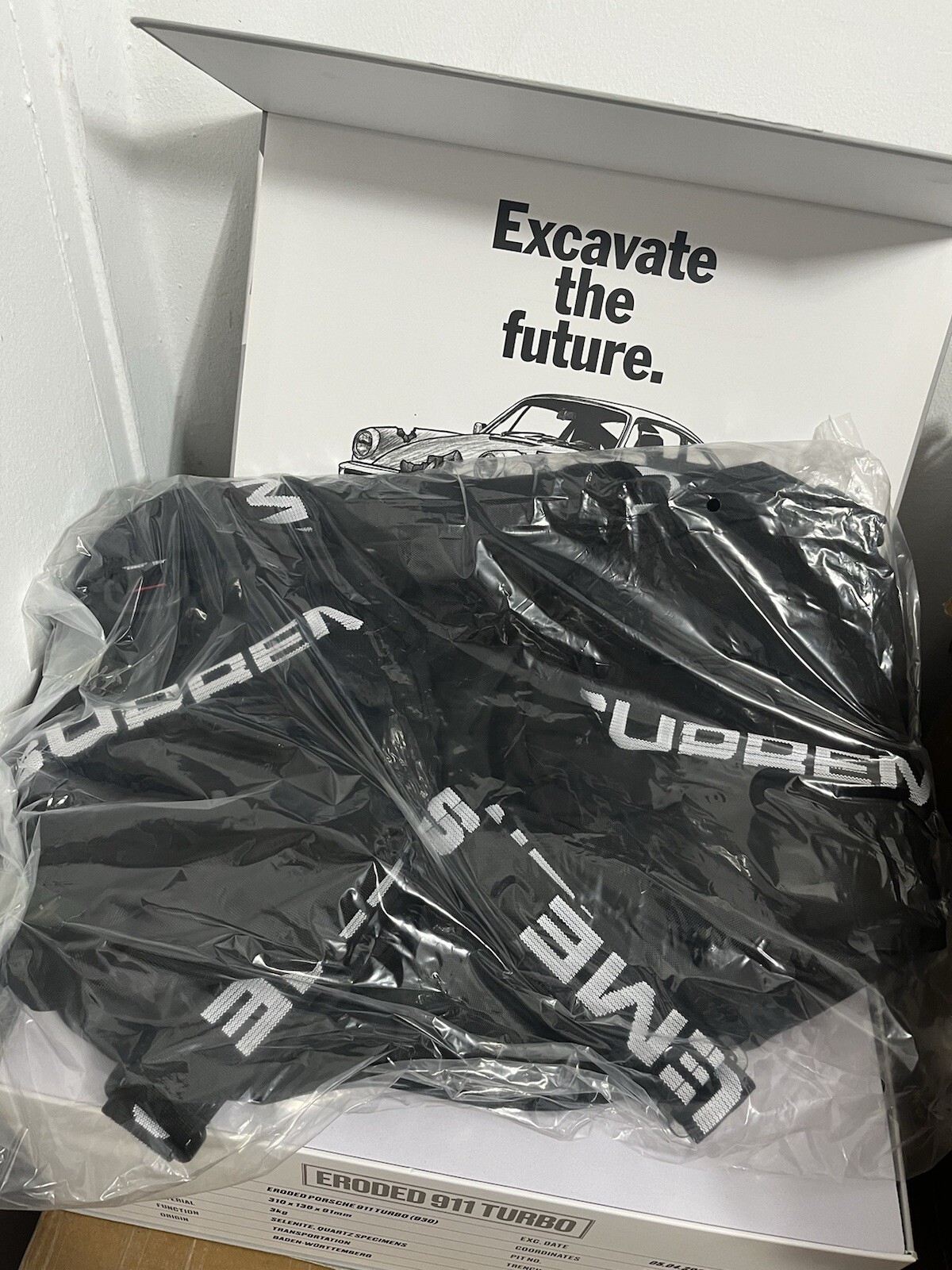 Supreme Large Duffle Bag SS18 Black Large Cordura Bag